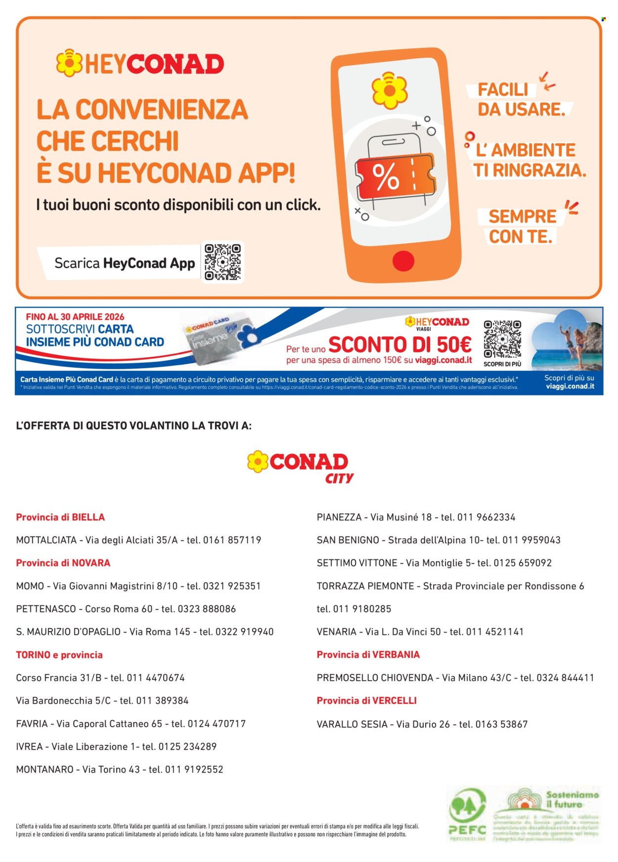Volantino Conad - 23/4/2026 - 20/5/2026. Pagina 8