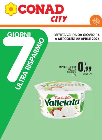 Volantino Conad - 16/4/2026 - 22/4/2026.