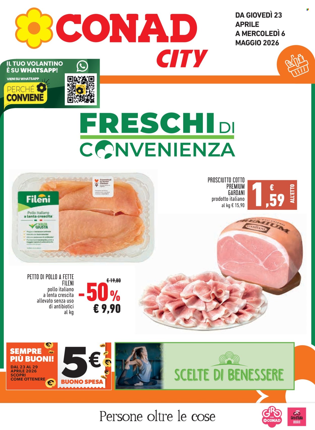 Volantino Conad - 23/4/2026 - 6/5/2026. Pagina 1