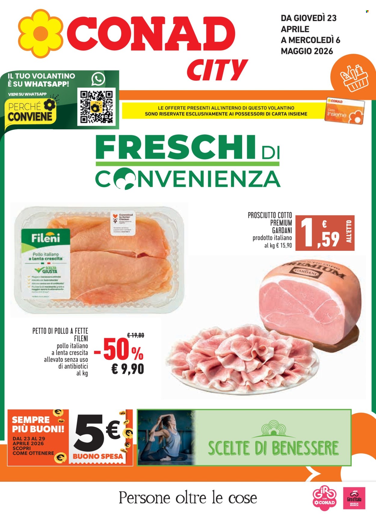 Volantino Conad City - 23/4/2026 - 6/5/2026. Pagina 1