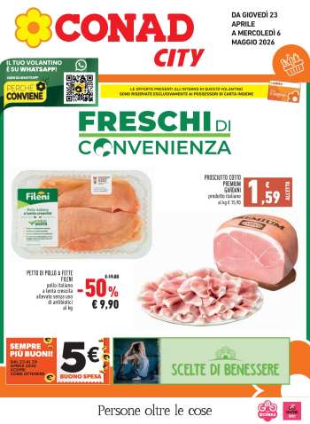 Volantino Conad City - 23/4/2026 - 6/5/2026.
