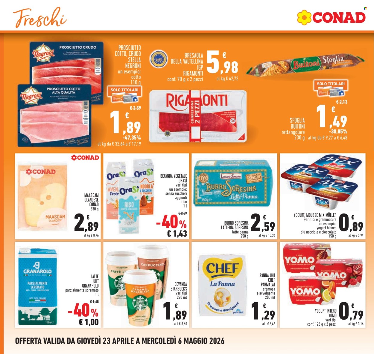 Volantino Conad - 23/4/2026 - 6/5/2026. Pagina 10