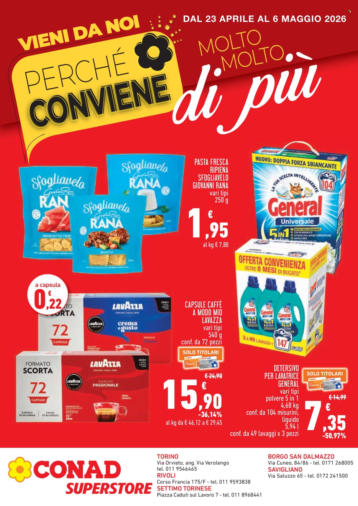 Volantino Conad - 23/4/2026 - 6/5/2026. Pagina 1
