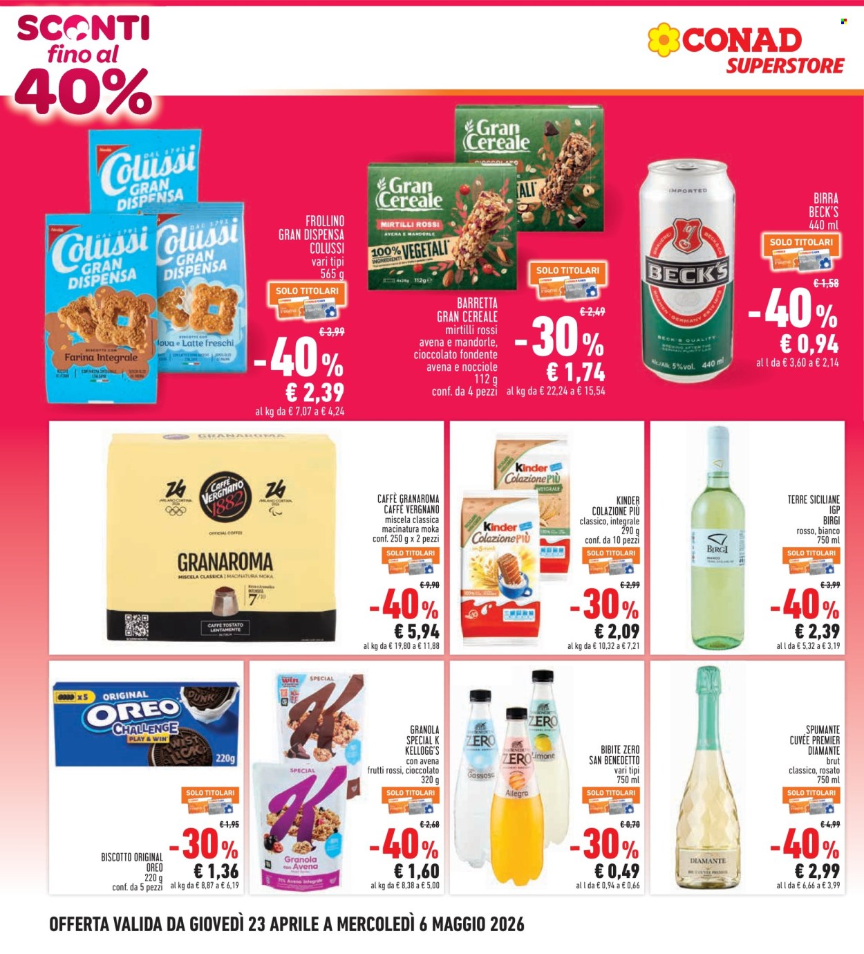 Volantino Conad Superstore - 23/4/2026 - 6/5/2026. Pagina 4