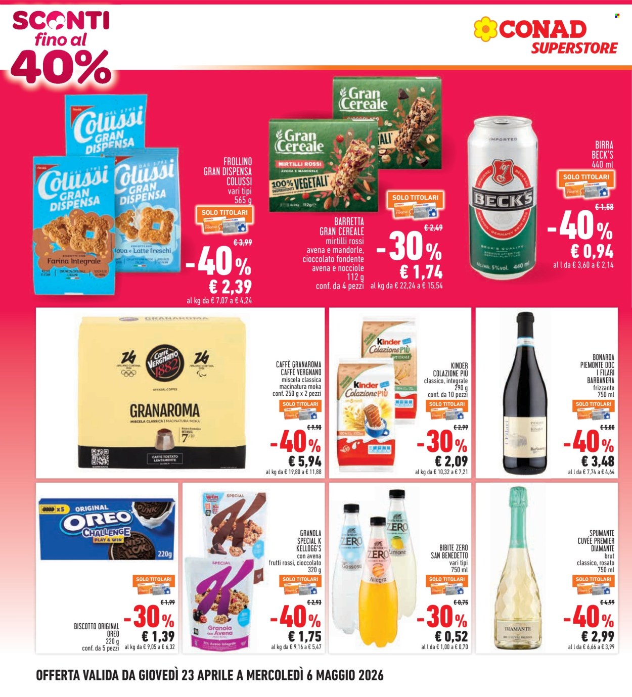 Volantino Conad Superstore - 23/4/2026 - 6/5/2026. Pagina 4