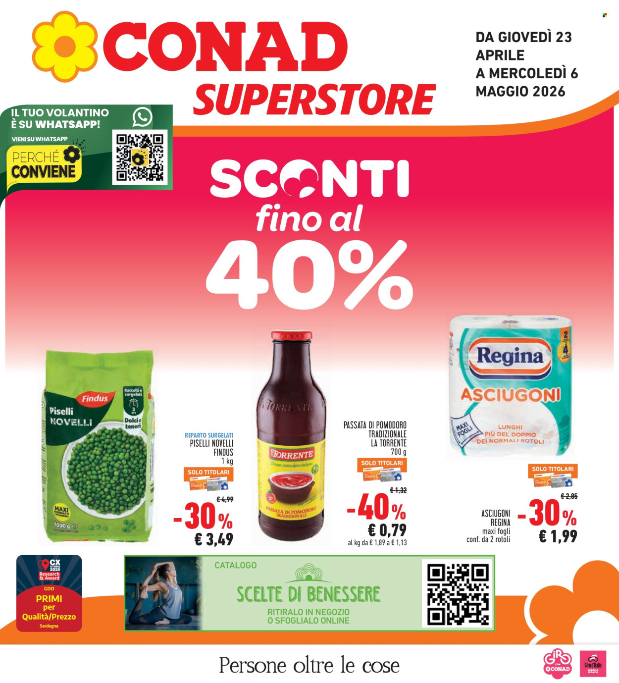 Volantino Conad - 23/4/2026 - 6/5/2026. Pagina 1