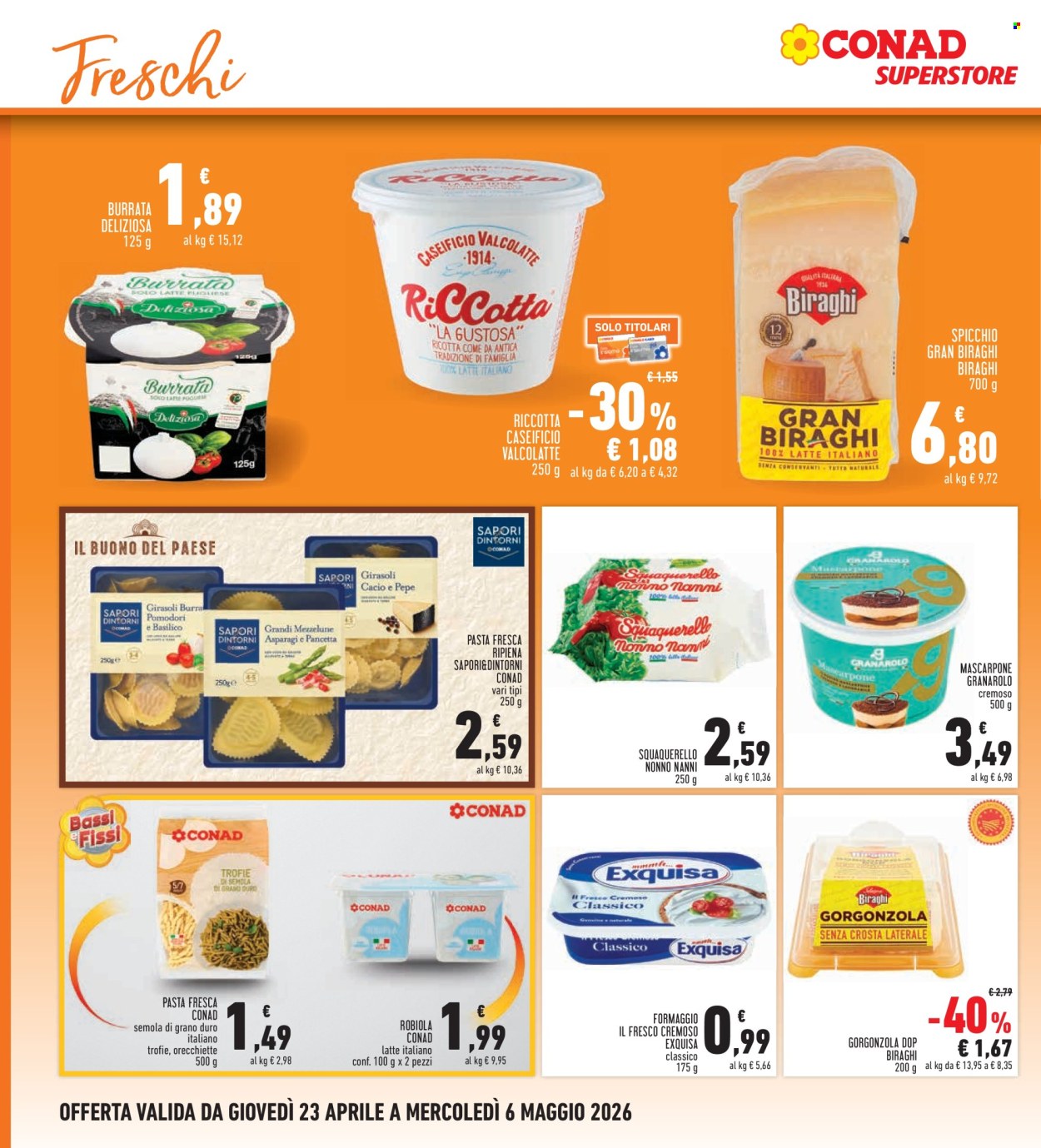 Volantino Conad - 23/4/2026 - 6/5/2026. Pagina 10