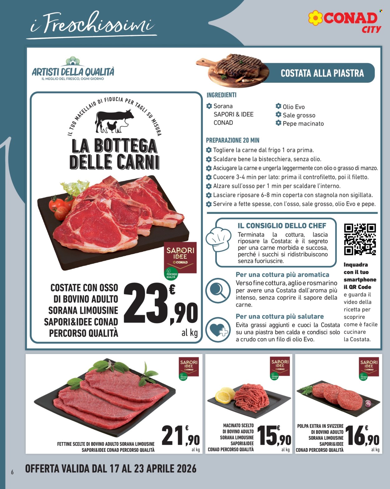 Volantino Conad City - 17/4/2026 - 23/4/2026. Pagina 6