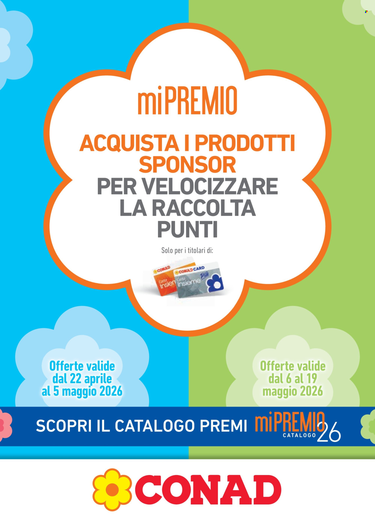 Volantino Conad - 22/4/2026 - 19/5/2026. Pagina 1