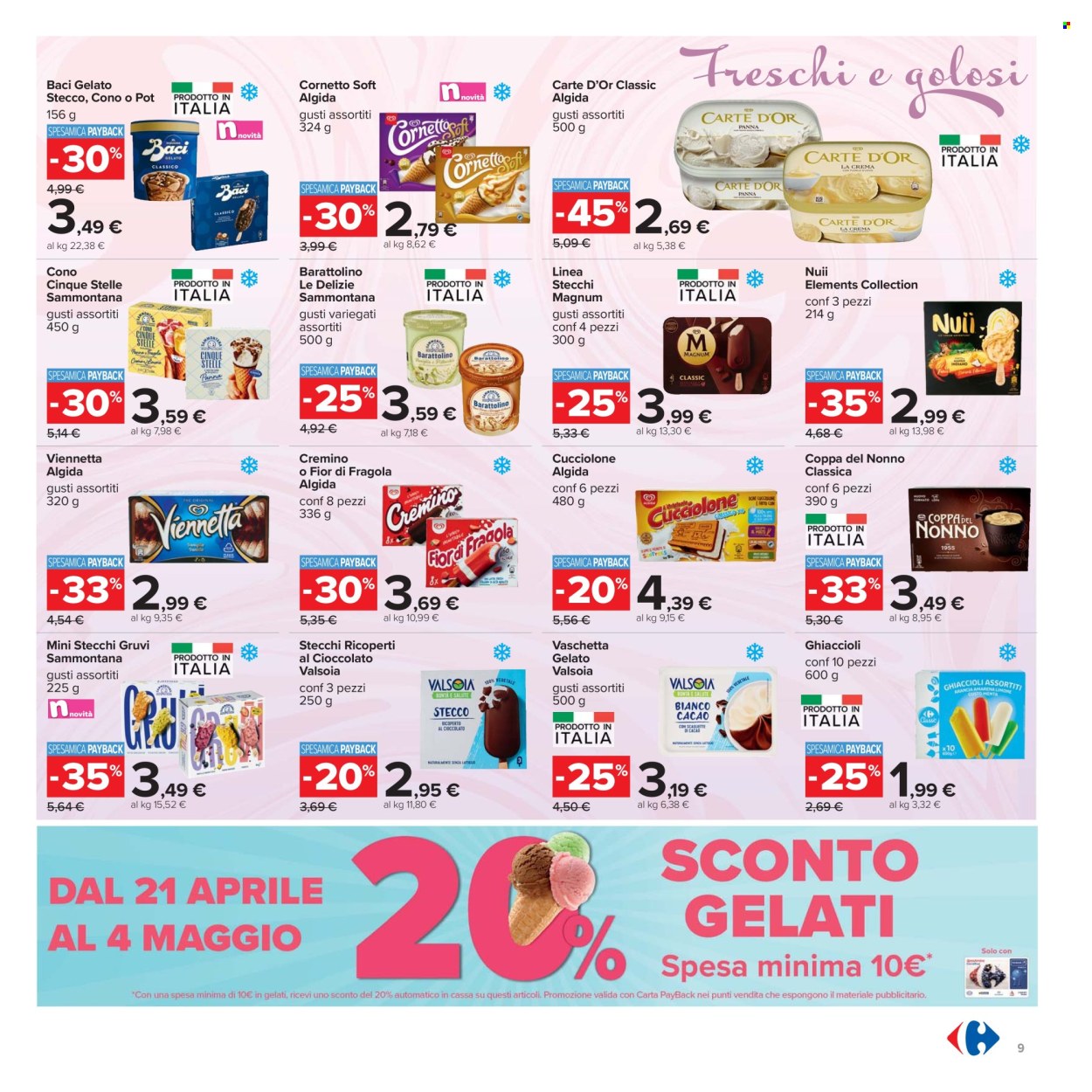 Volantino Carrefour - 21/4/2026 - 4/5/2026. Pagina 9