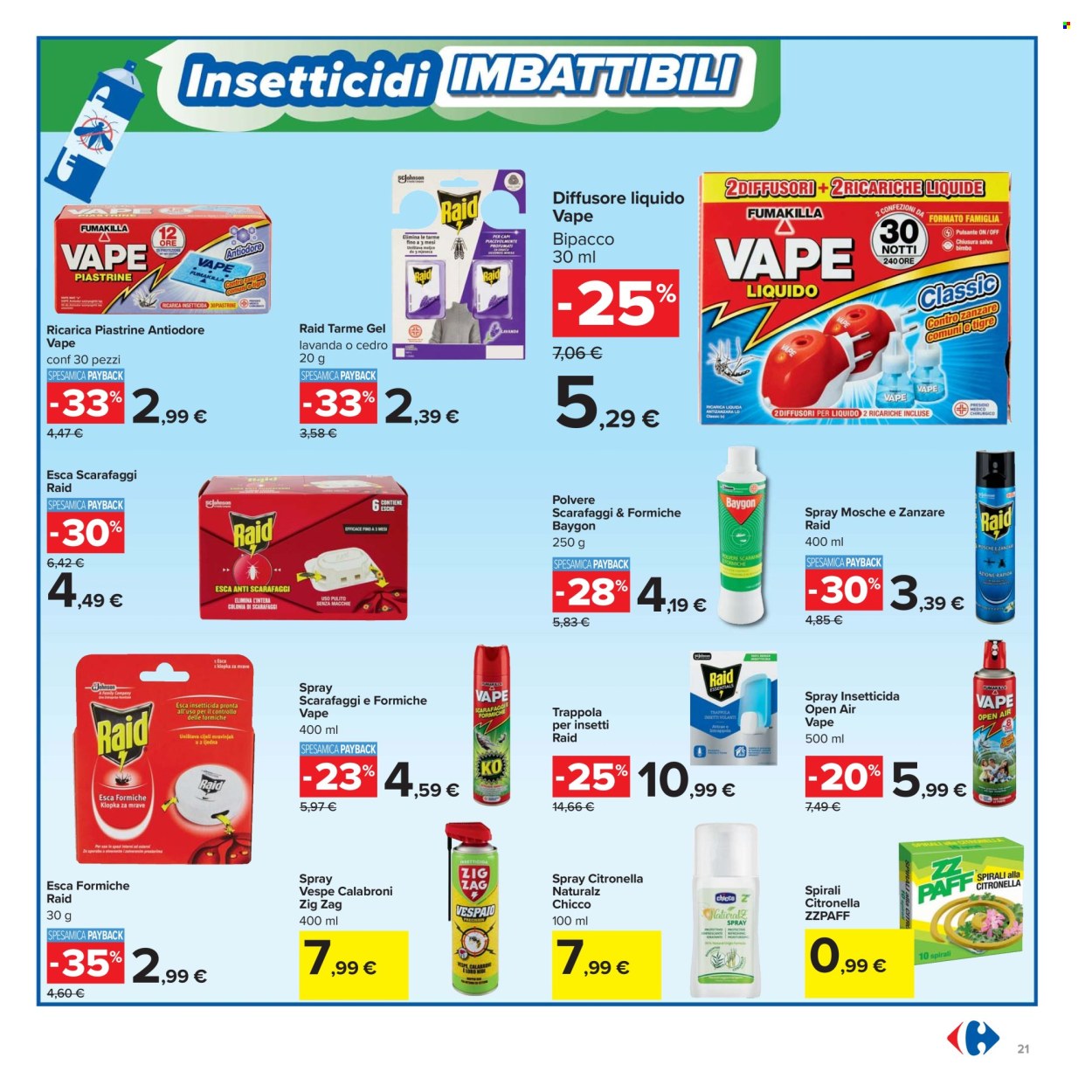 Volantino Carrefour - 21/4/2026 - 4/5/2026. Pagina 21