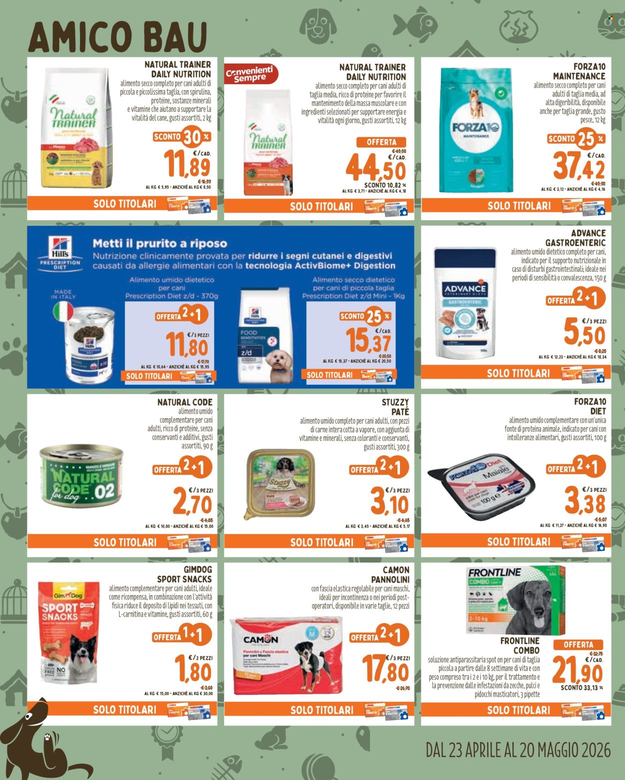 Volantino Pet Store Conad - 23/4/2026 - 20/5/2026. Pagina 2