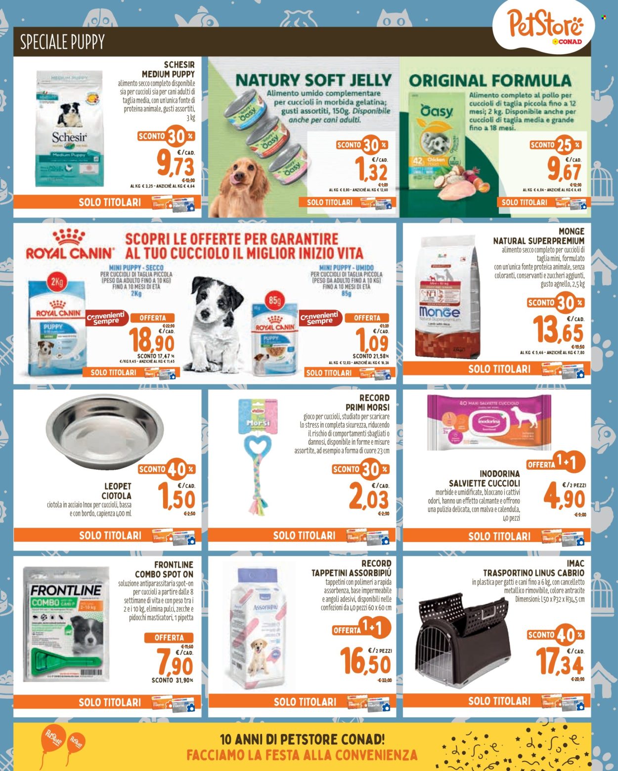 Volantino Pet Store Conad - 23/4/2026 - 20/5/2026. Pagina 3