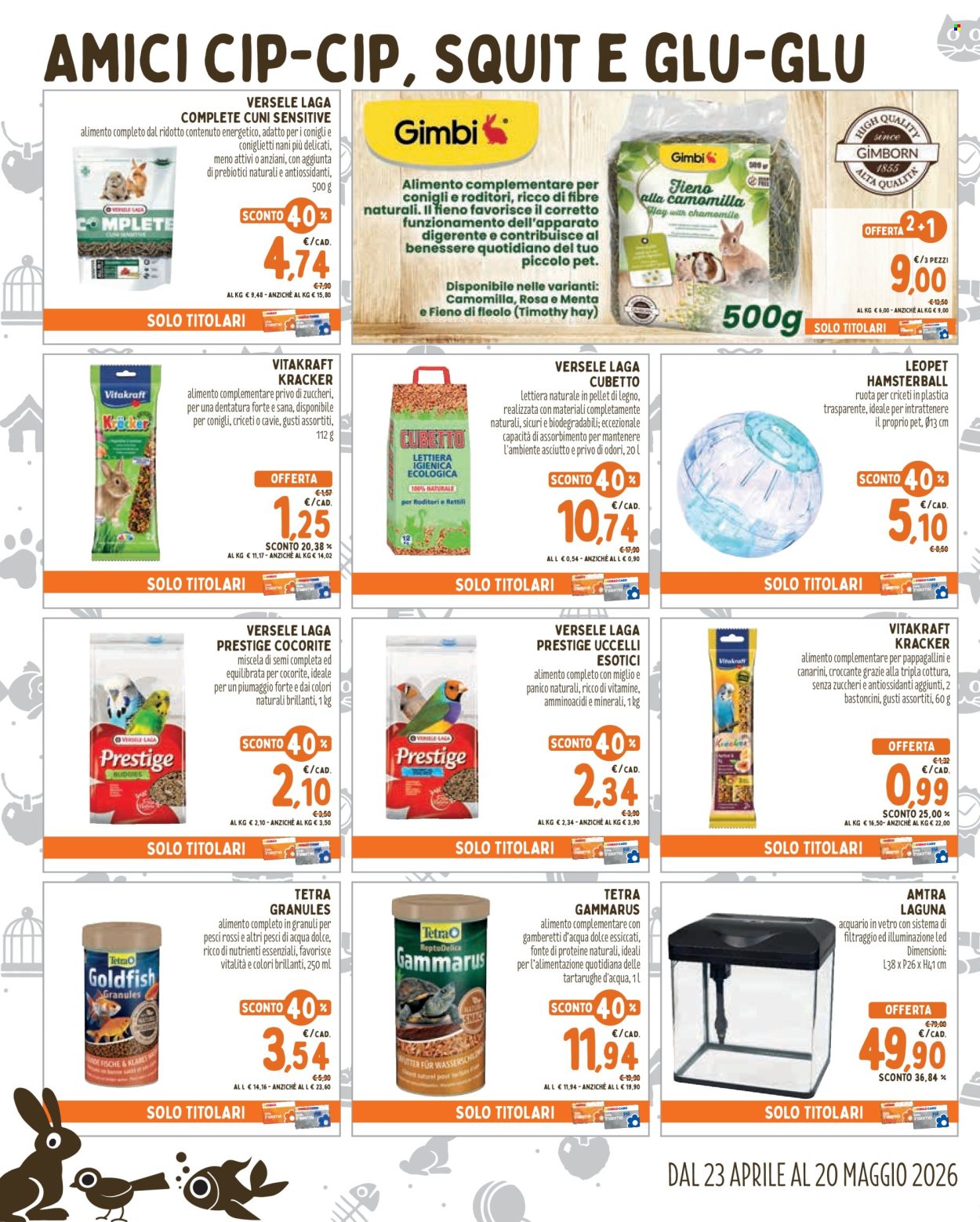 Volantino Pet Store Conad - 23/4/2026 - 20/5/2026. Pagina 6