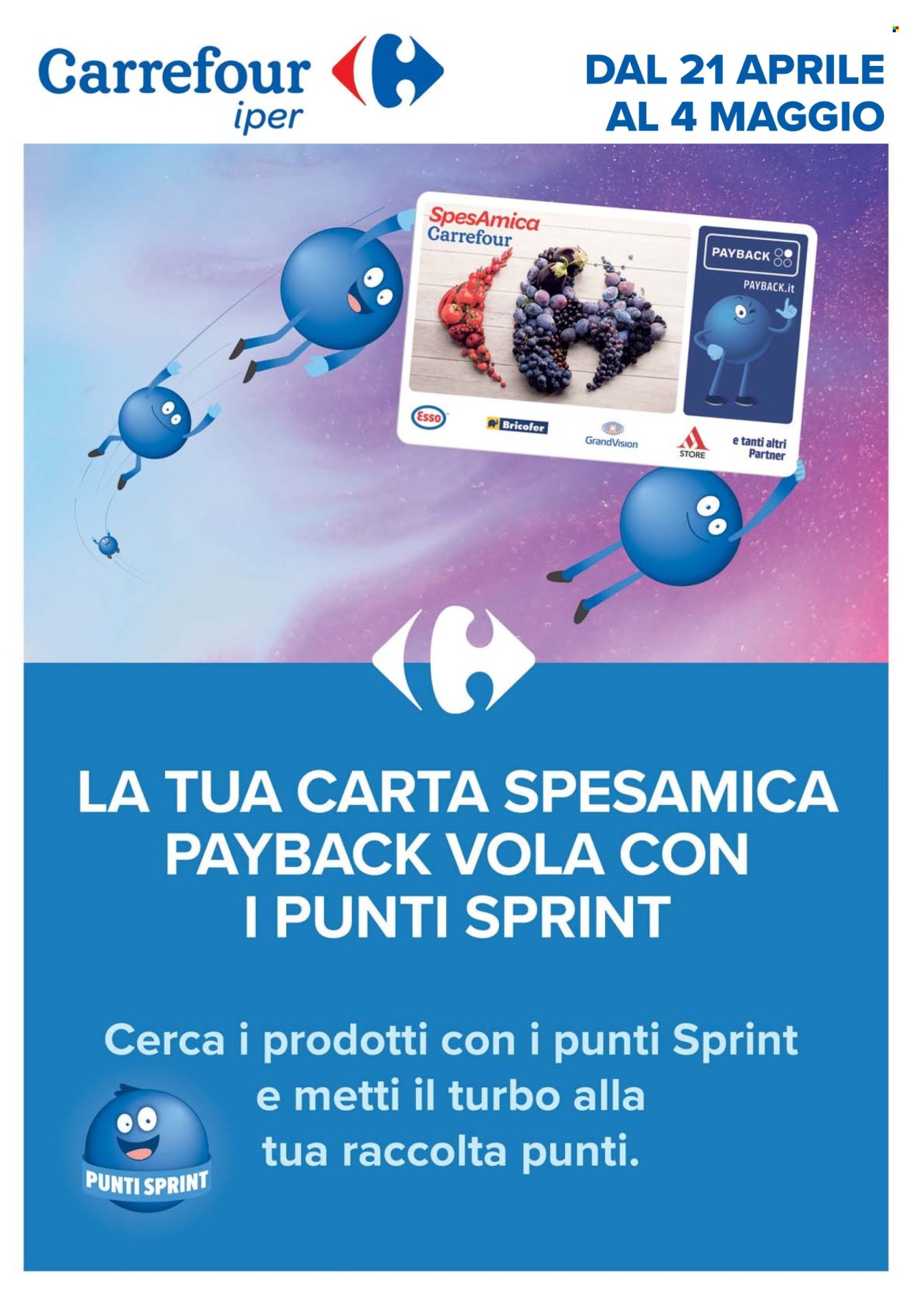 Volantino Carrefour - 21/4/2026 - 4/5/2026. Pagina 1