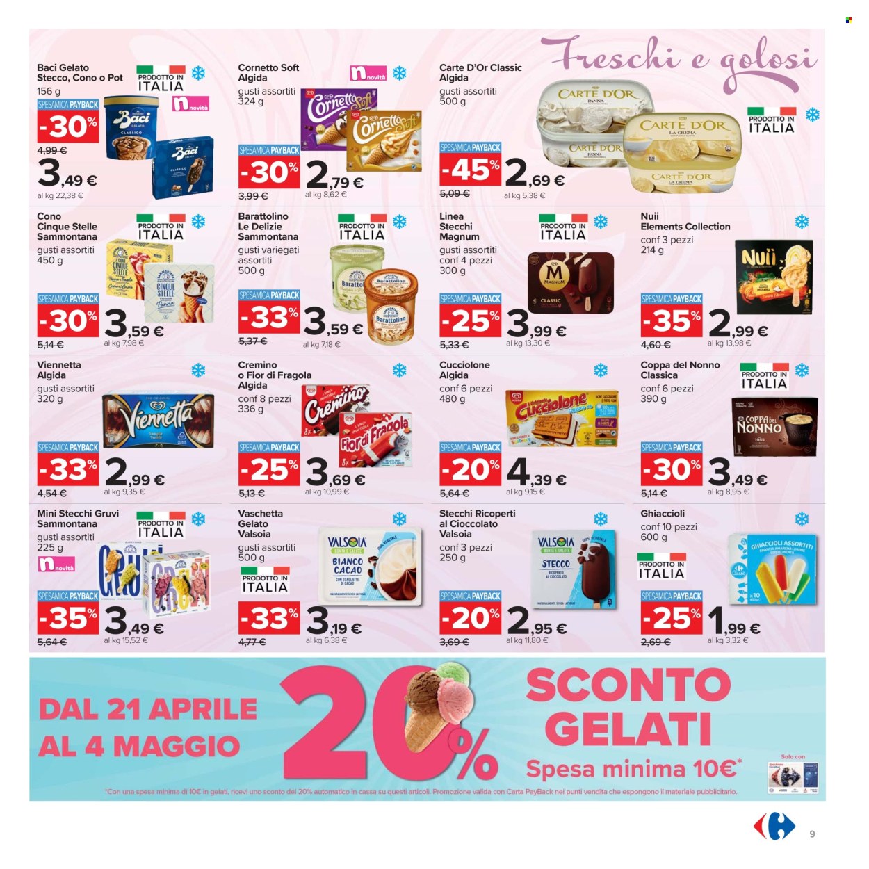Volantino Carrefour - 21/4/2026 - 4/5/2026. Pagina 9