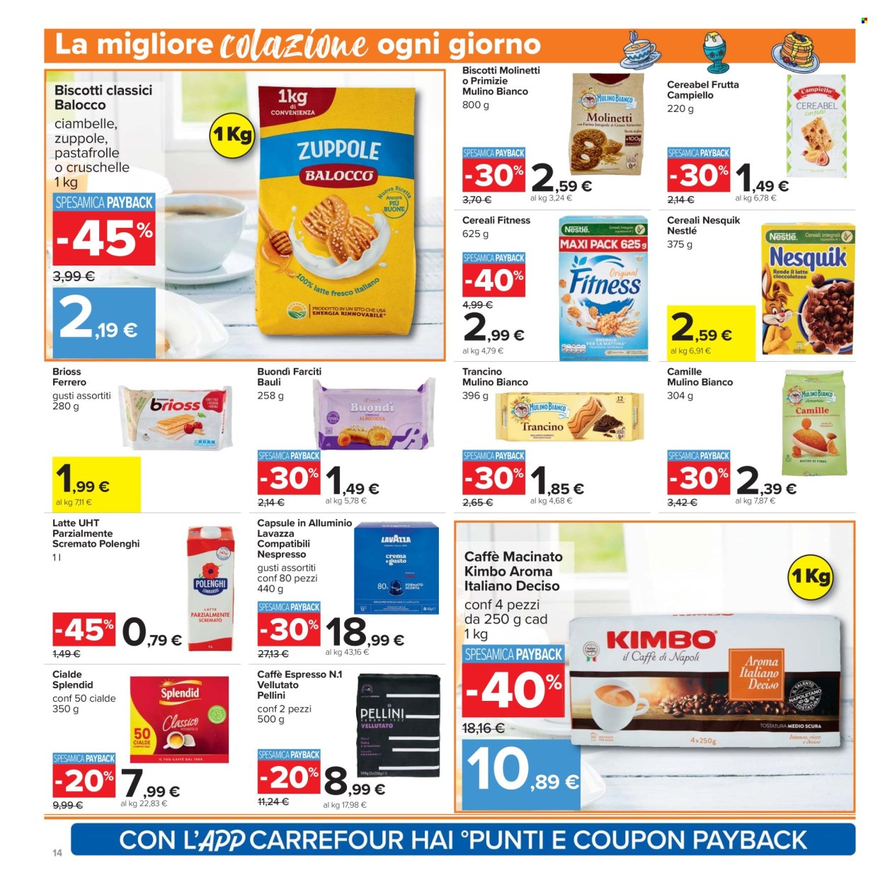 Volantino Carrefour - 21/4/2026 - 4/5/2026. Pagina 14