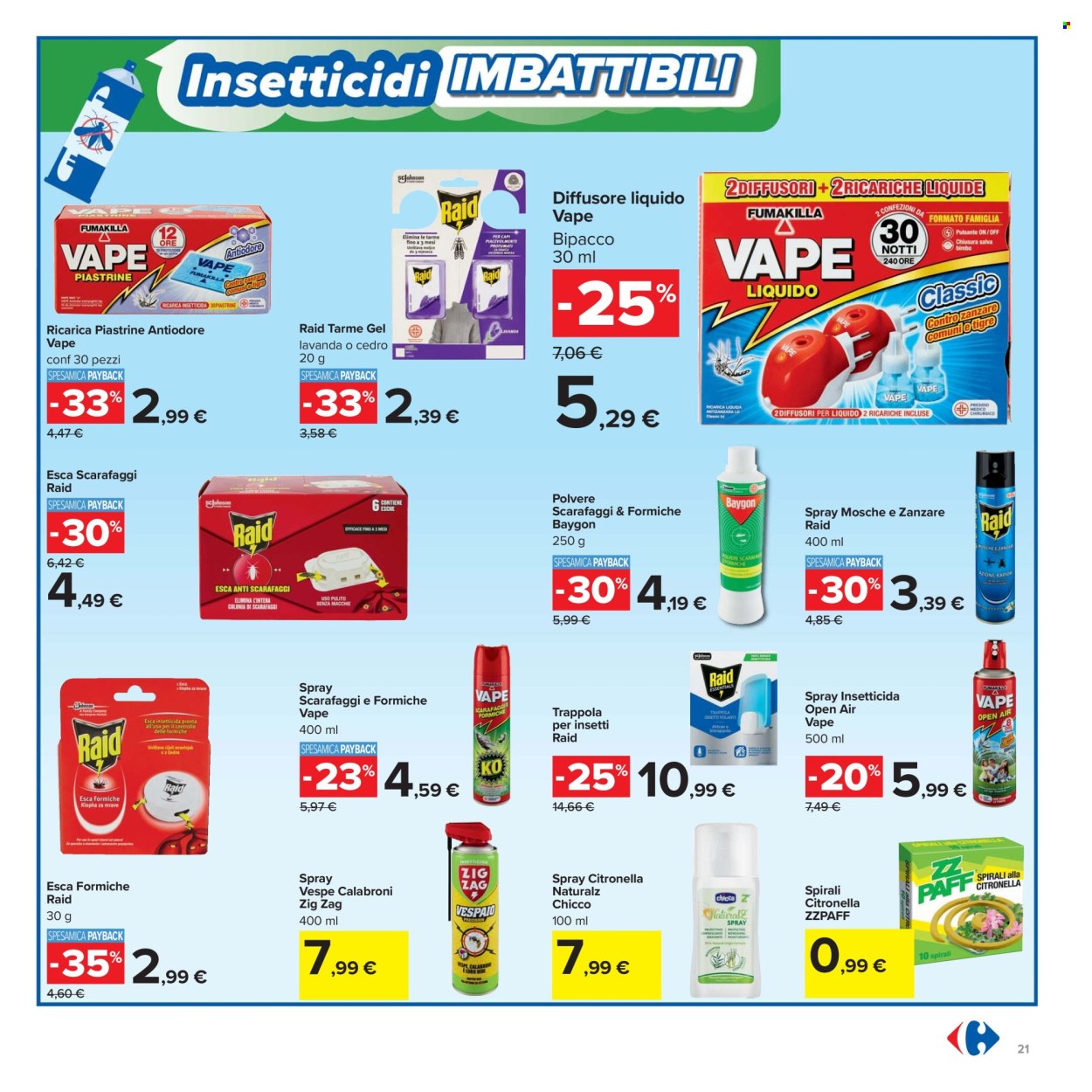 Volantino Carrefour - 21/4/2026 - 4/5/2026. Pagina 21