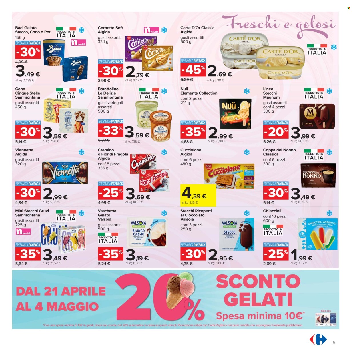 Volantino Carrefour - 21/4/2026 - 4/5/2026. Pagina 9