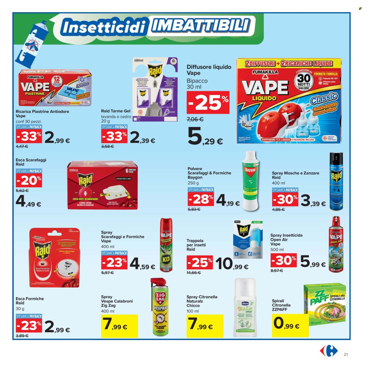 Volantino Carrefour - 21/4/2026 - 4/5/2026. Pagina 21