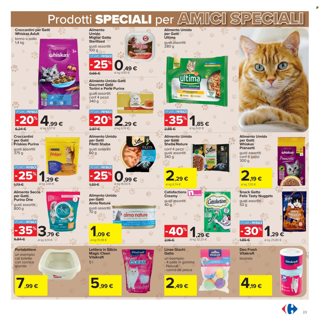 Volantino Carrefour - 21/4/2026 - 4/5/2026. Pagina 23