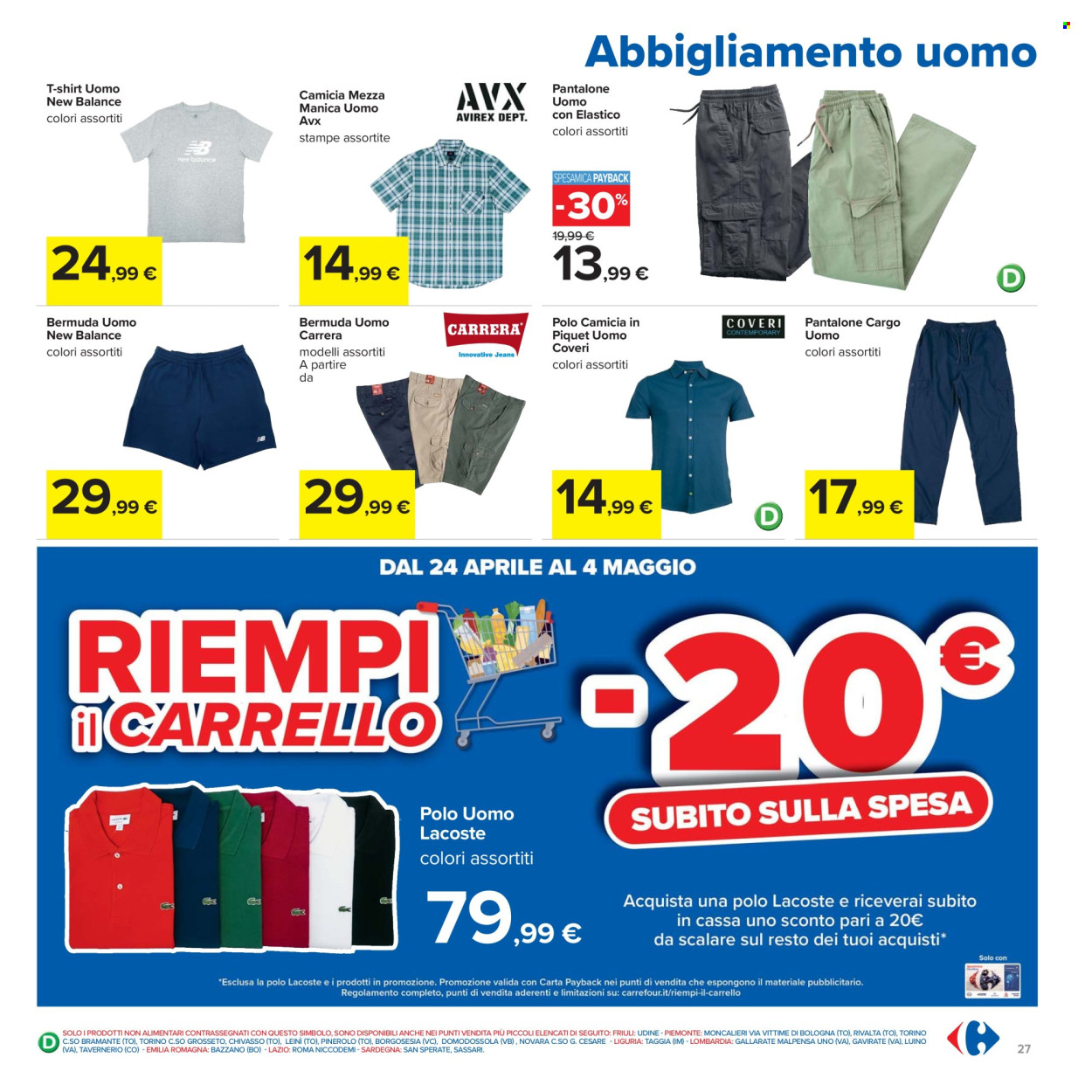 Volantino Carrefour - 21/4/2026 - 4/5/2026. Pagina 27