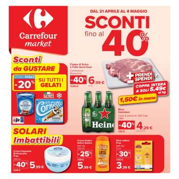Volantino Carrefour - 21/4/2026 - 4/5/2026.
