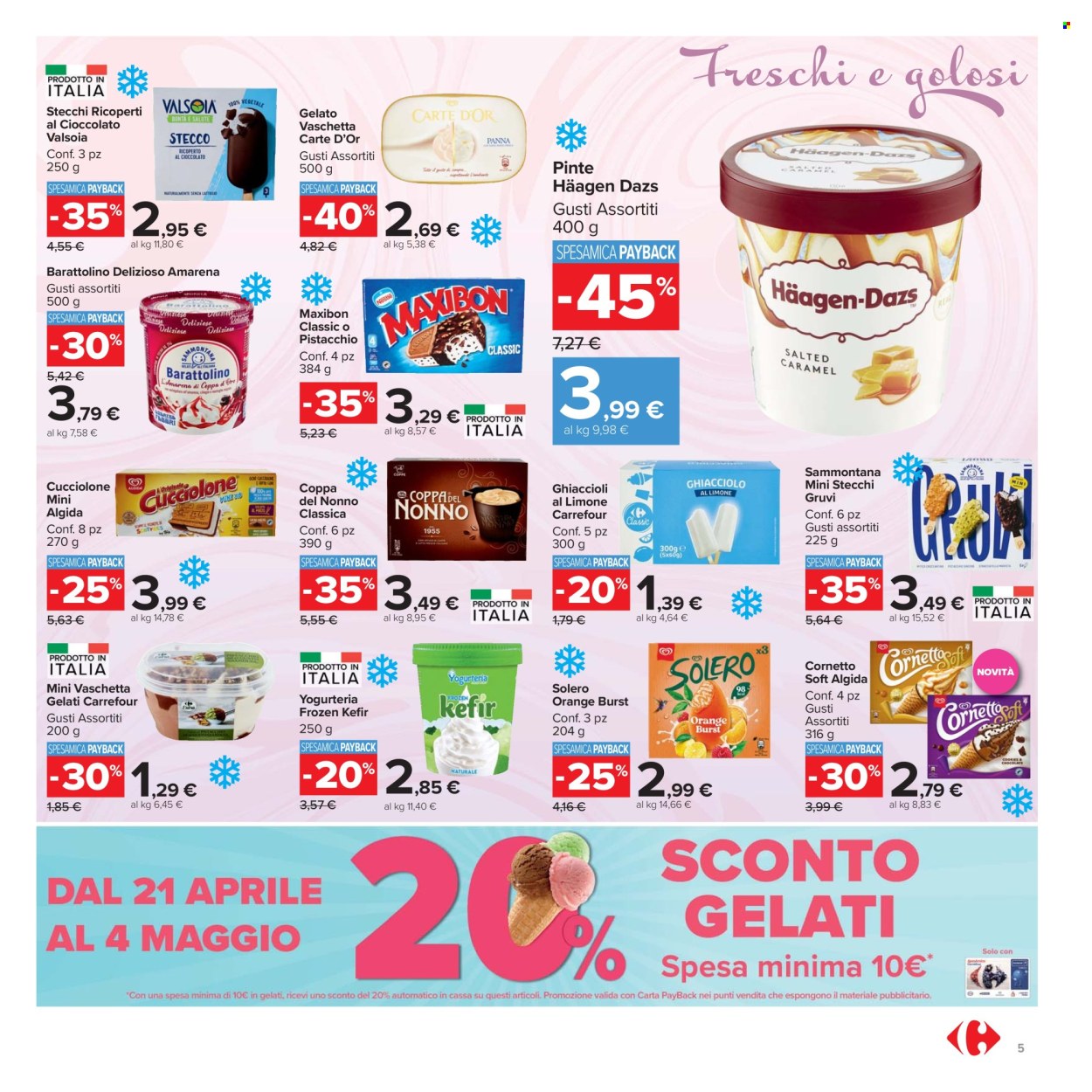 Volantino Carrefour - 21/4/2026 - 4/5/2026. Pagina 5