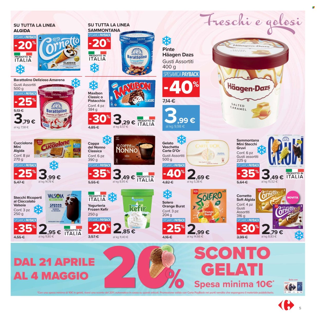 Volantino Carrefour - 21/4/2026 - 4/5/2026. Pagina 5