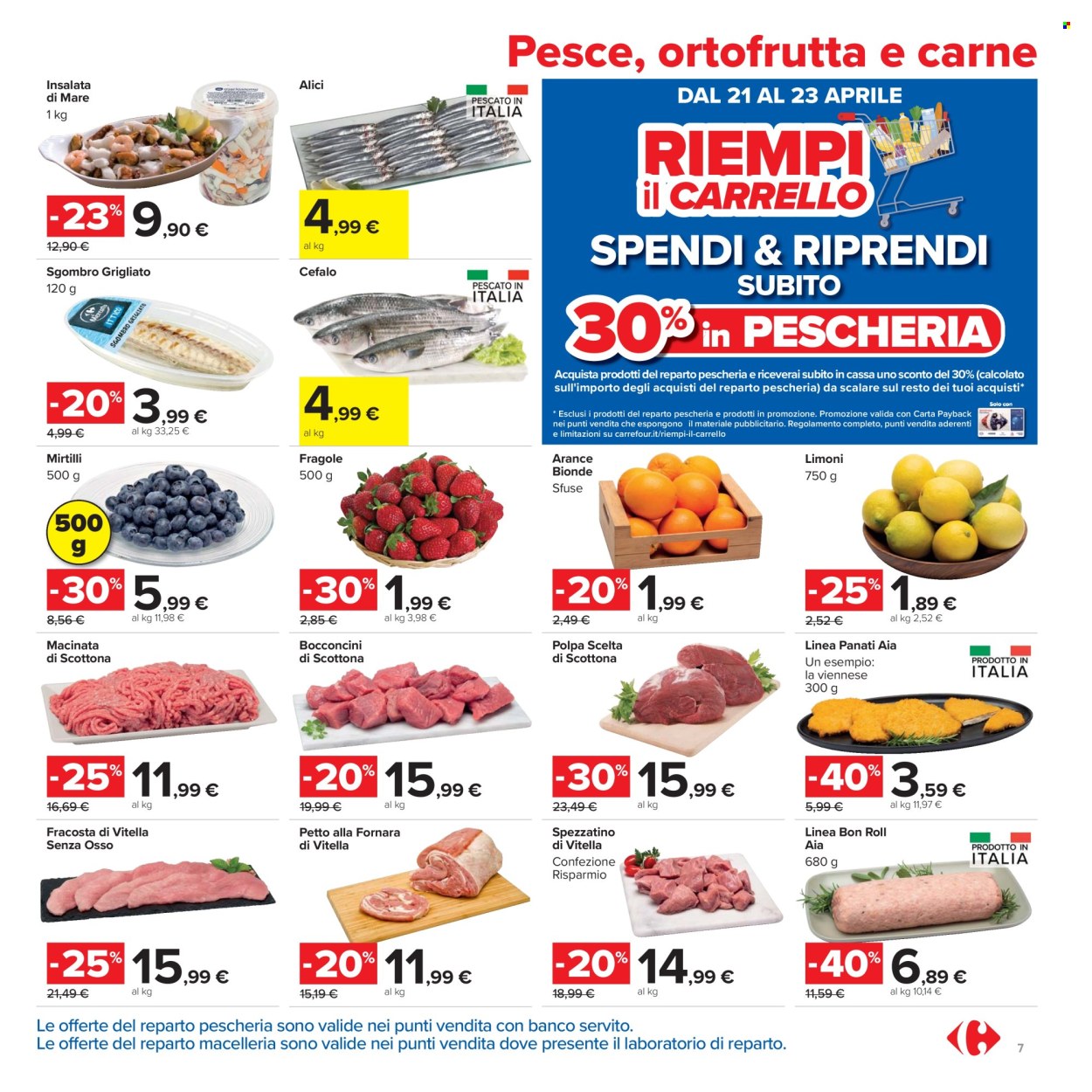 Volantino Carrefour - 21/4/2026 - 4/5/2026. Pagina 7