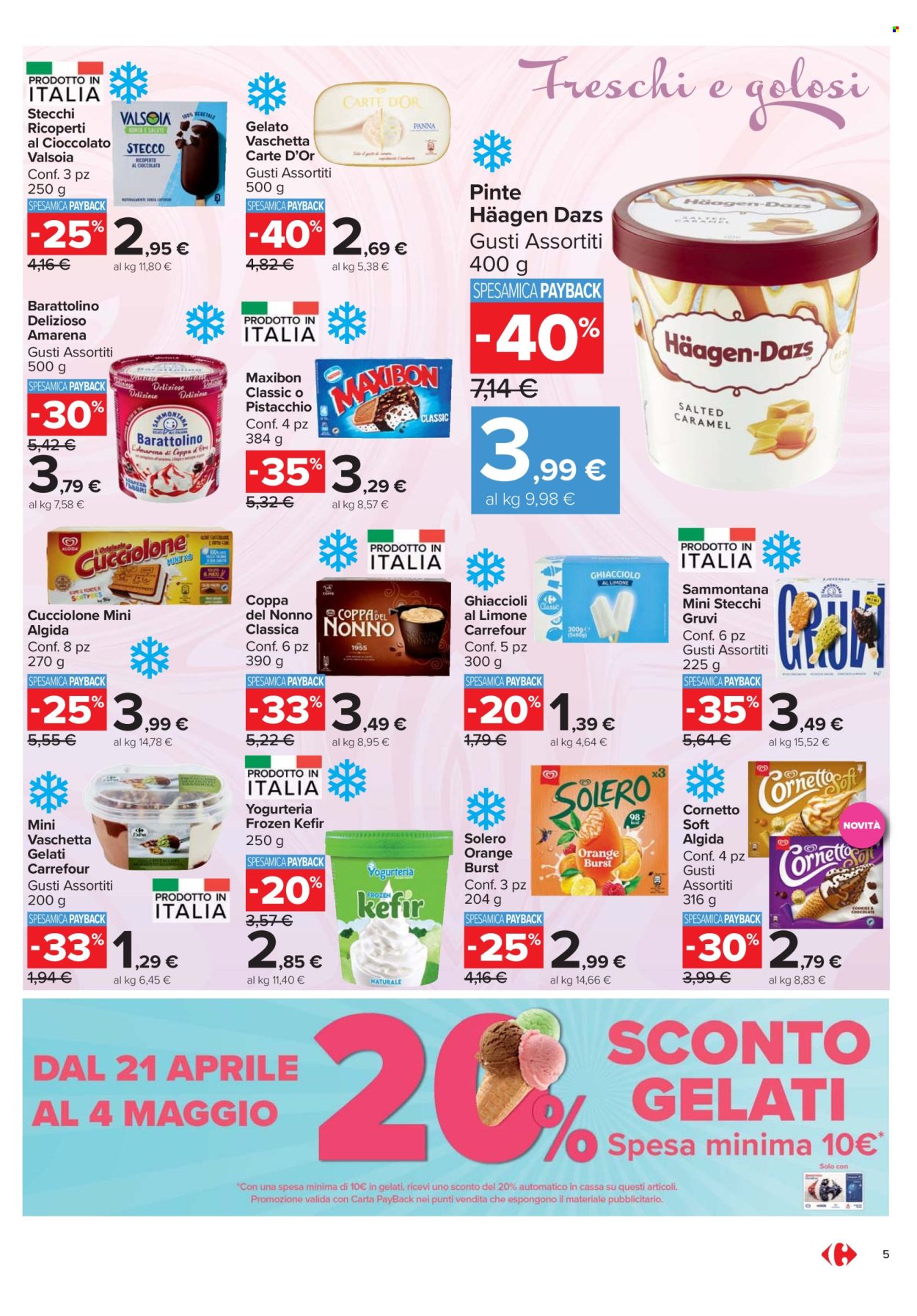 Volantino Carrefour - 21/4/2026 - 4/5/2026. Pagina 5