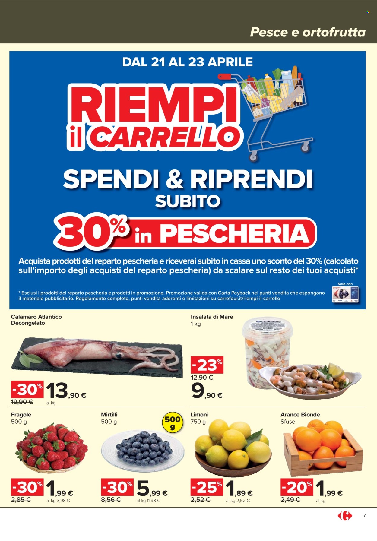 Volantino Carrefour - 21/4/2026 - 4/5/2026. Pagina 7
