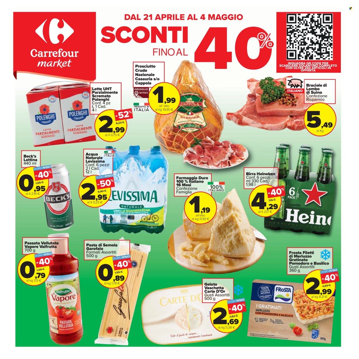 Volantino Carrefour - 21/4/2026 - 4/5/2026. Pagina 1