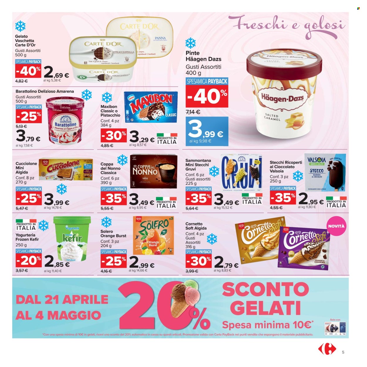 Volantino Carrefour - 21/4/2026 - 4/5/2026. Pagina 5