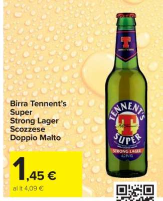 Birra Tennent’s Super