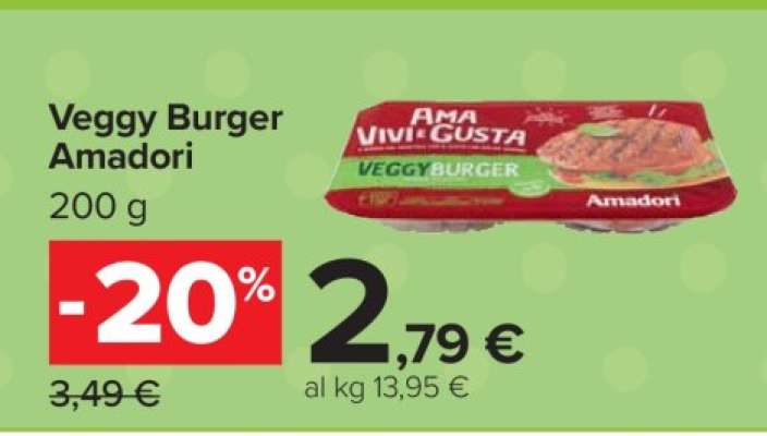 Veggy Burger Amadori