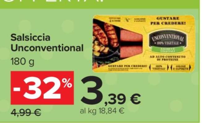 Salsiccia Unconventional