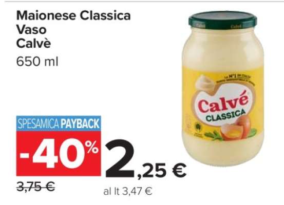 Maionese Classica Vaso Calvé