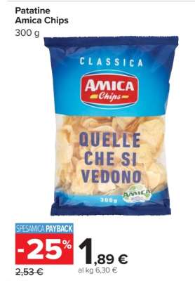 Patatine Amica Chips
