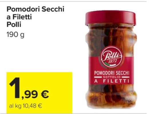 Pomodori Secchi a Filetti Polli