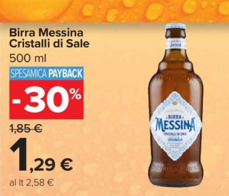 Birra Messina Cristalli di Sale