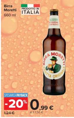 BIRRA MORETTI