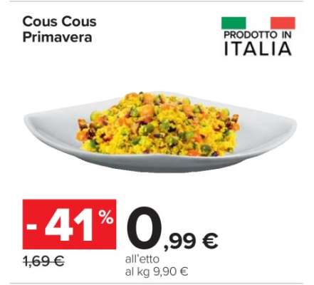 Cous Cous Primavera