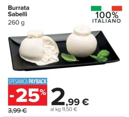 Burrata Sabelli