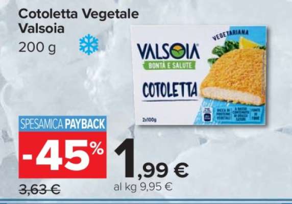 Cotoletta Vegetale Valsoia