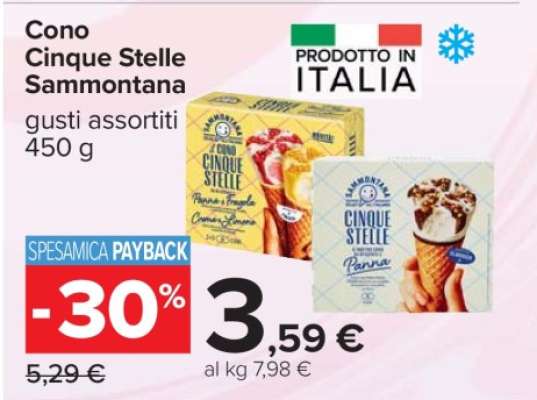 CONO CINQUE STELLE SAMMONTANA