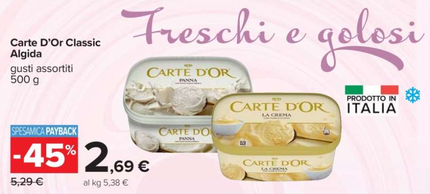 Carte D’Or Classic Algida