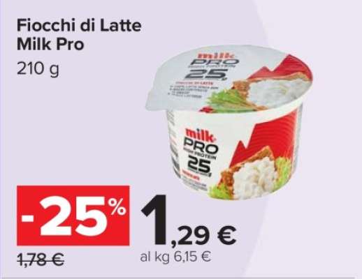 Fiocchi di latte MILK PRO