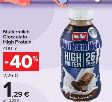 Müllermilch Cioccolato High Protein