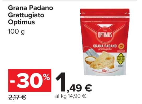 Grana Padano Grattugiato Optimus